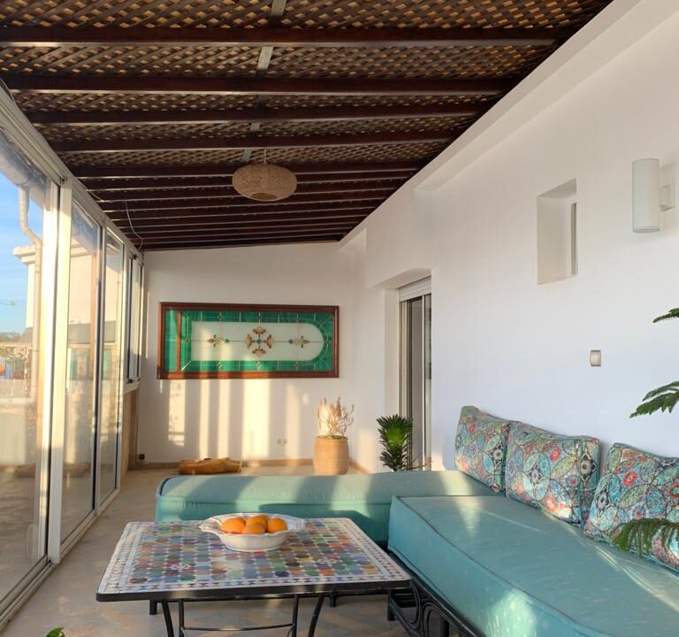 Appartement meublé de standing avec terrasse – Agdal, Rabat